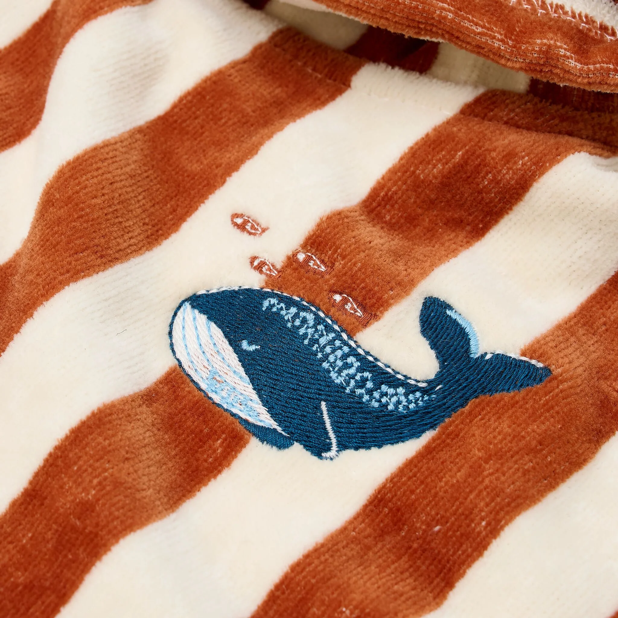 Badponcho - Bruin - Ocean Brown Stripes - Image 5