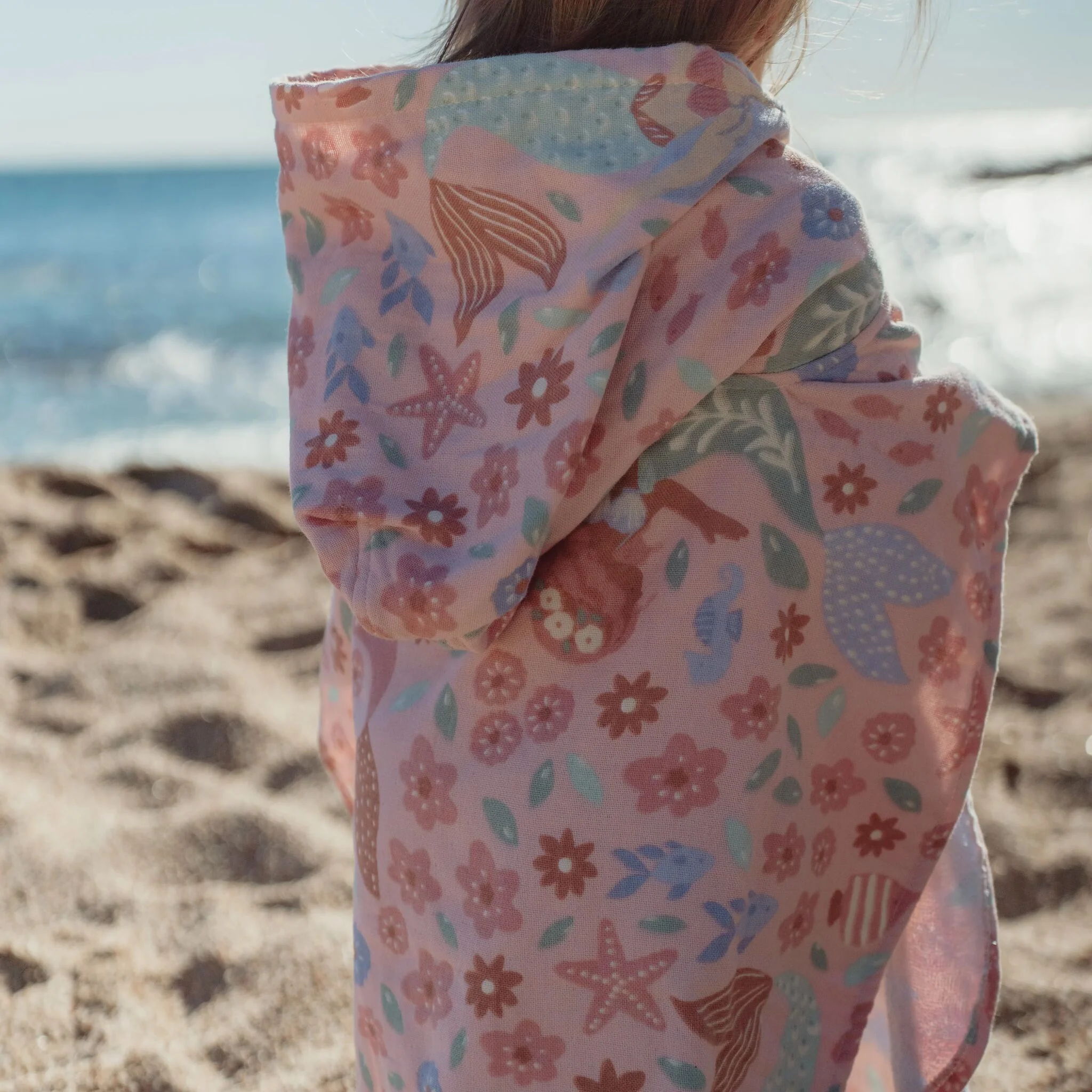 Badponcho - Roze - Dreamy Mermaid - Image 4