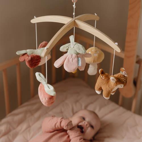 Houten Muziekmobiel - Roze - Fairy Garden - Image 4