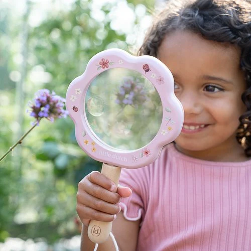Houten Vergrootglas - Roze - Fairy Garden - Image 4