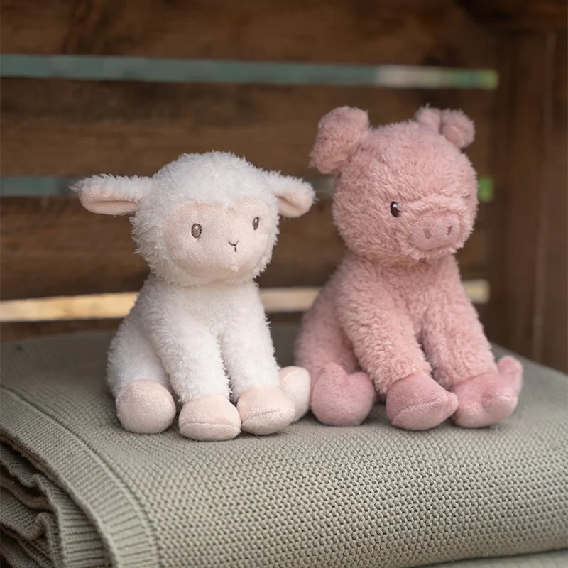 Knuffel Schaap 17cm Little Farm - Image 4