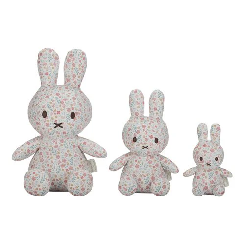 nijntje knuffel all-over print 15 cm - Roze - Lucky Blossom - Image 3