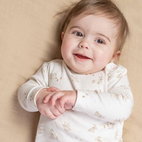 Shirt lange mouw - Wit - Newborn Naturals - Baby Bunny - Image 10