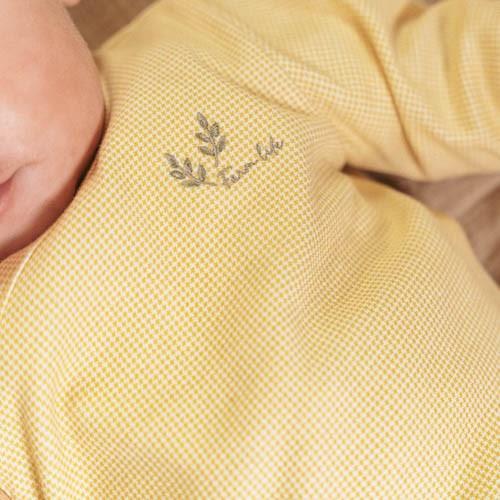 Shirt overslag lange mouw - Geel - Little Farm - Image 8