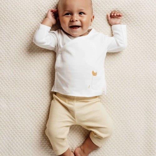 Shirt overslag lange mouw - Wit - Little Farm - Opdruk - Image 8