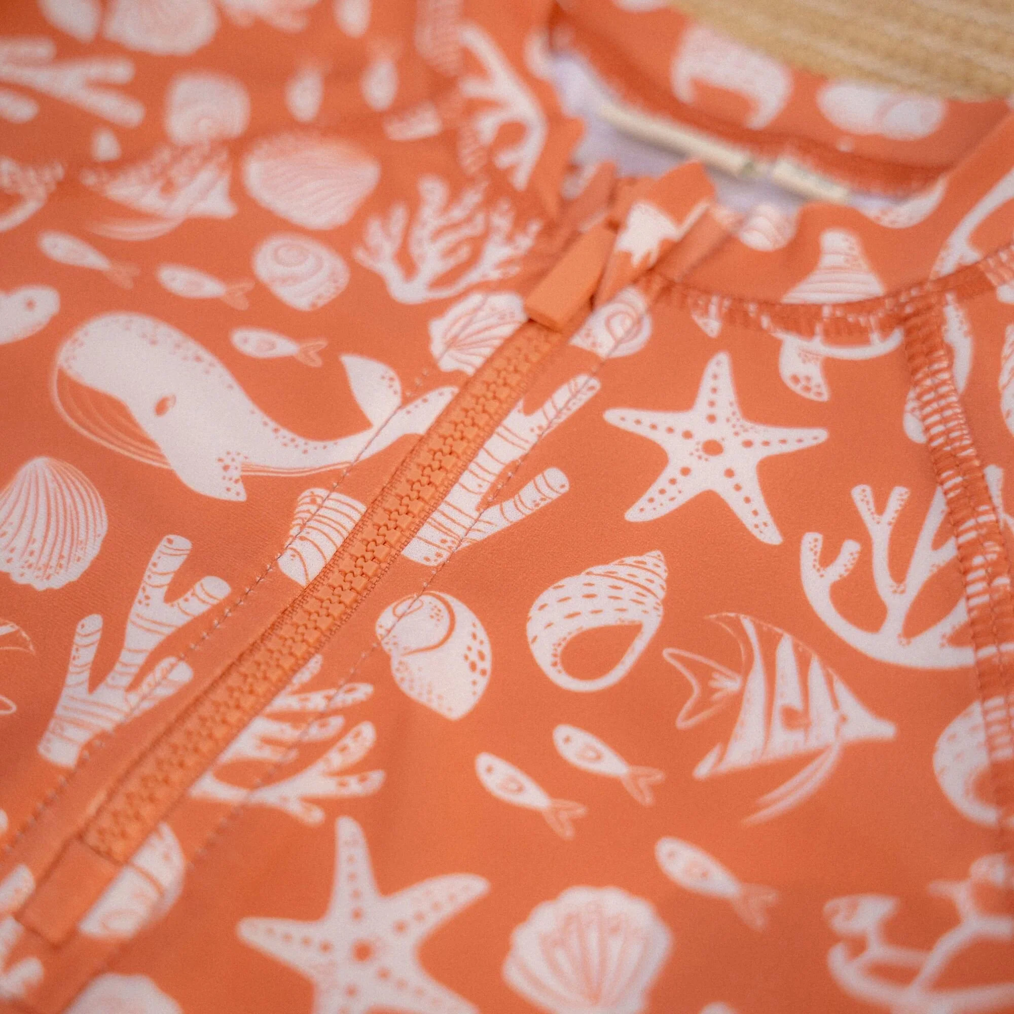 Zwemshirt lange mouw - Rood - Sea Life - Image 5